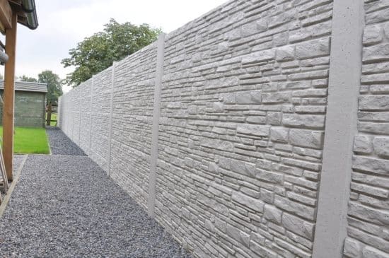 Palissade en béton