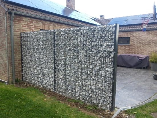 La palissade en gabion