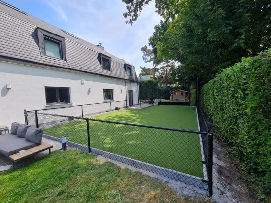 Un mini terrain de foot